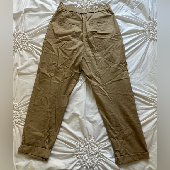 Tan Straight Leg Vero Moda Pants - Picture 3 of 3